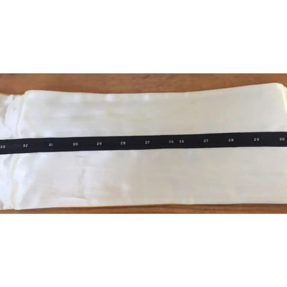 Vtg Shiny Gold Formal Wear Prom Wedding Tux Cummerbund Adjustable Waist 26-49